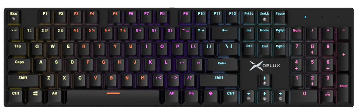 Delux KM55sU Wired Gaming Keyboard - Image 2