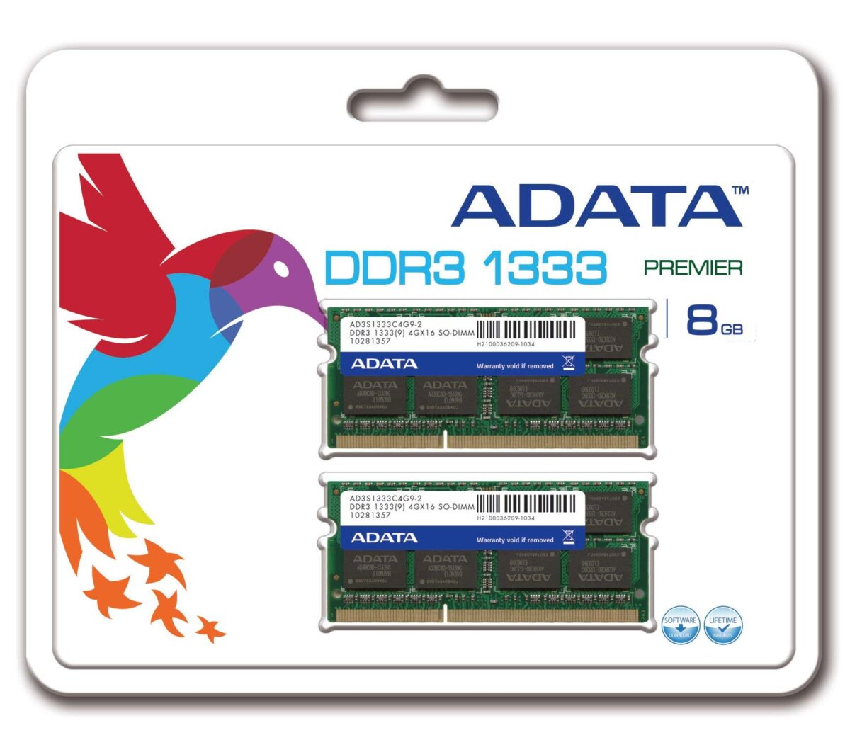 Adata 4GB DDR3 1333MHz Desktop Ram - Image 1