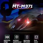 Meetion MT-M371 USB Wired Backlit Gaming Mouse - Image 3