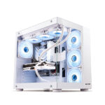 ARESZE GZ360W E-ATX Mid-Tower Desktop Gaming Case