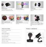 A4TECH Pk-910H 1080p Full-HD Webcam - Image 3