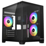 Xtreme S270W ARGB Mid Tower Casing With 3 ARGB Fan - Image 2