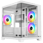 Xtreme S270W ARGB Mid Tower Casing With 3 ARGB Fan