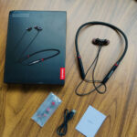 Lenovo HE05X Bluetooth Neckband Earphone Black - Image 4