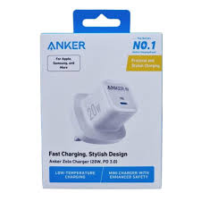 Anker Zolo 20W PD+IQ USB-C Charger (White)