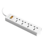 Huntkey SZM401 4 Port Socket 2Core Cable Power Strip - Image 3